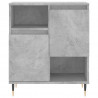 Komoda, szarość betonu, 60x35x70 cm, materiał drewnopochodny