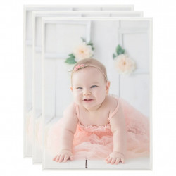 Ramki na zdjęcia, 3 szt., ścienne lub stołowe, 18x24 cm, MDF