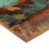Prostokątny blat stołu 60x80 cm 25-27 mm, lite drewno z odzysku
