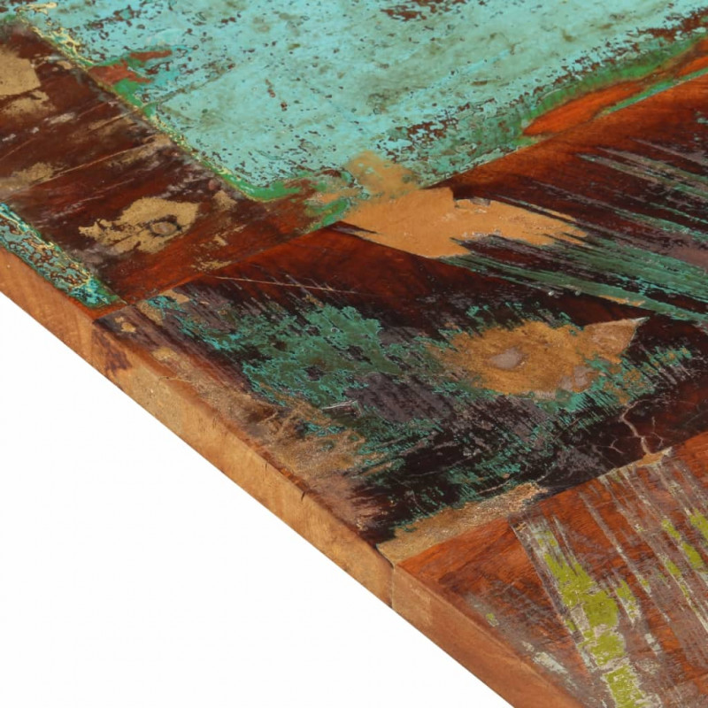 Prostokątny blat stołu 60x80 cm 25-27 mm, lite drewno z odzysku