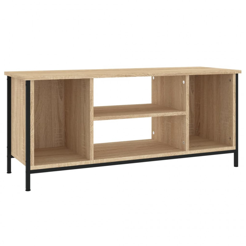 Szafka pod TV, dąb sonoma, 102x35x45 cm materiał drewnopochodny