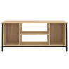 Szafka pod TV, dąb sonoma, 102x35x45 cm materiał drewnopochodny