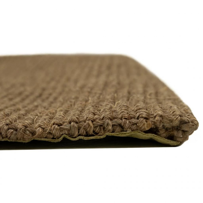 Dywanik, naturalny sizal, 66x200 cm, brązowy