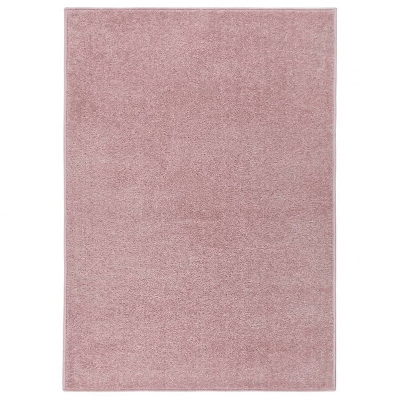 Dywan z krótkim runem, 240 x 340 cm, różowy