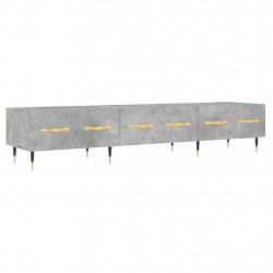 Szafka pod TV, szarość betonu, 150x36x30 cm