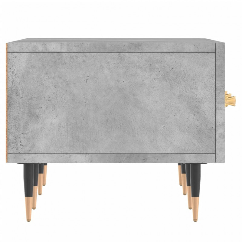 Szafka pod TV, szarość betonu, 150x36x30 cm
