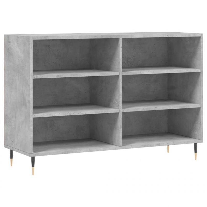 Szafka, szarość betonu, 103,5x35x70 cm, materiał drewnopochodny