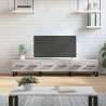 Szafka pod telewizor, szarość betonu, 150x36x30 cm