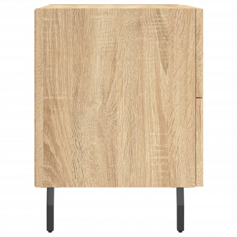 Szafki nocne, 2 szt., dąb sonoma, 40x35x47,5 cm