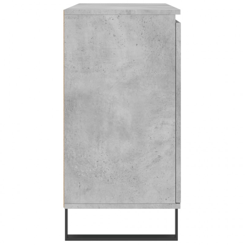 Szafka, szarość betonu, 104x35x70 cm, materiał drewnopochodny