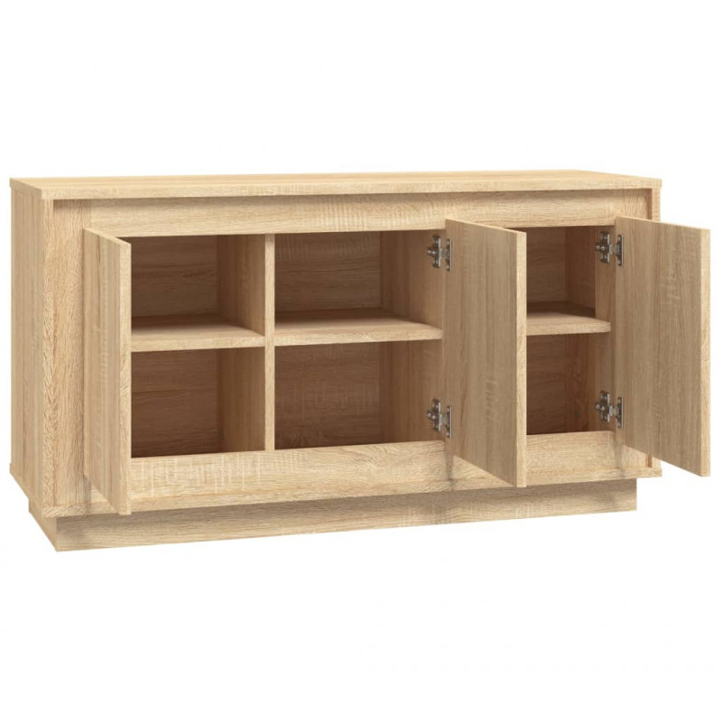 Szafka, dąb sonoma, 102x35x55 cm, materiał drewnopochodny