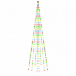Choinka do montażu na maszcie, 310 kolorowych LED, 300 cm