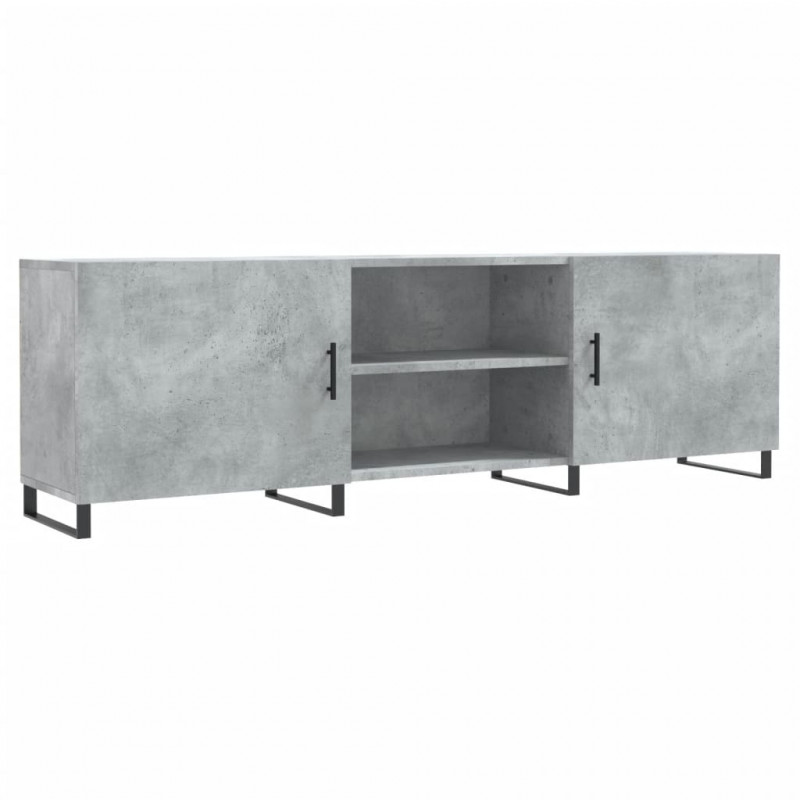 Szafka pod TV, szarość betonu, 150x30x50 cm