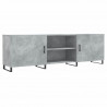 Szafka pod TV, szarość betonu, 150x30x50 cm