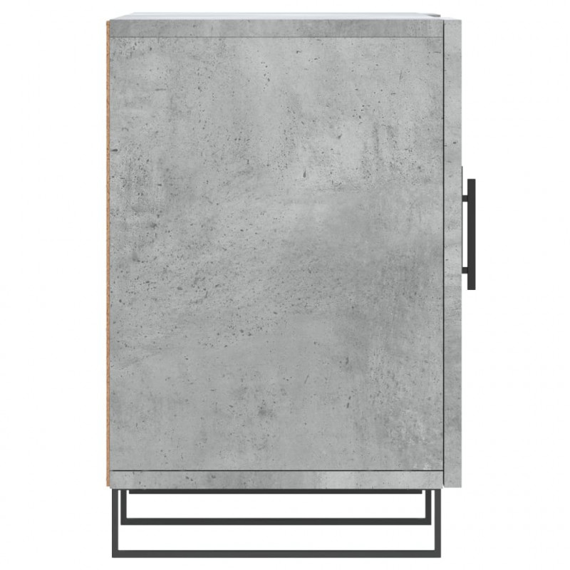 Szafka pod TV, szarość betonu, 150x30x50 cm