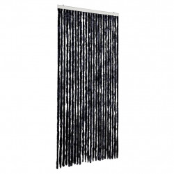 Zasłona przeciwko owadom, antracytowa, 100x220 cm, szenil