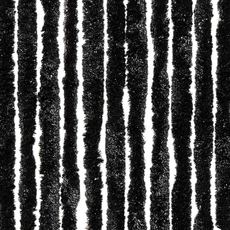 Zasłona przeciwko owadom, antracytowa, 100x220 cm, szenil