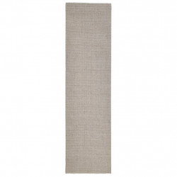 Dywanik, naturalny sizal, 80x300 cm, piaskowy