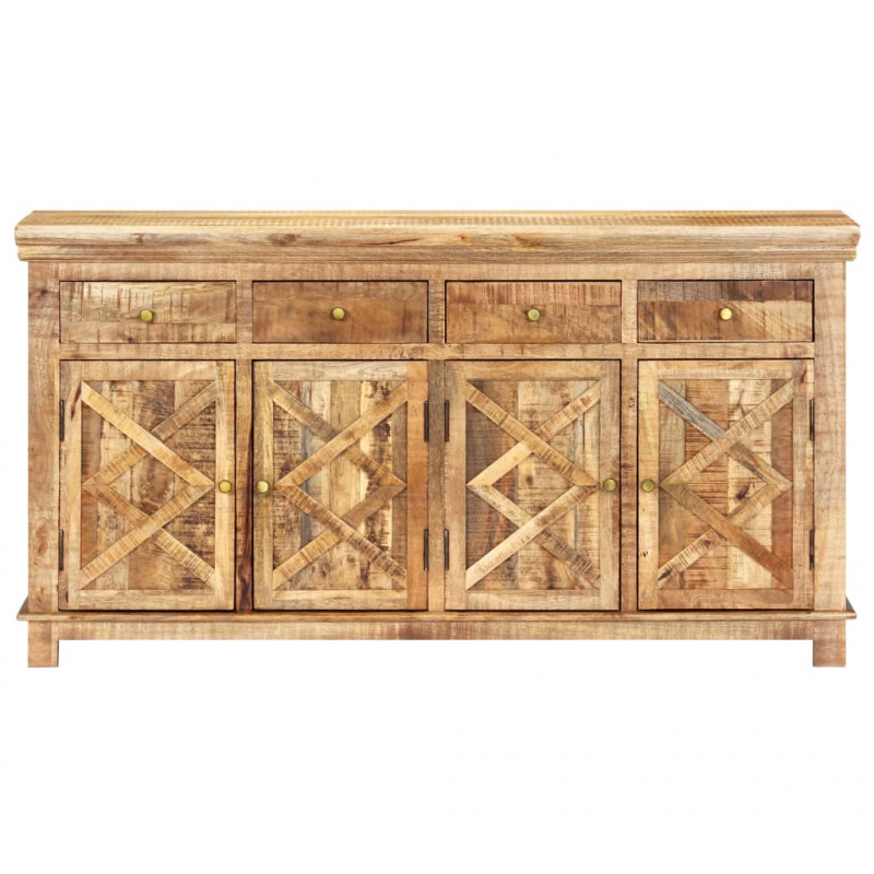 Szafka z 4 szufladami, 160x40x85 cm, lite drewno mango