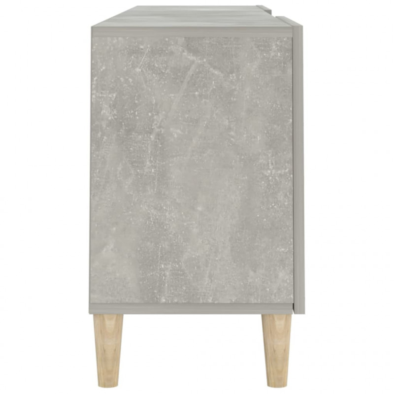 Szafka pod telewizor, szarość betonu, 150x30x50 cm