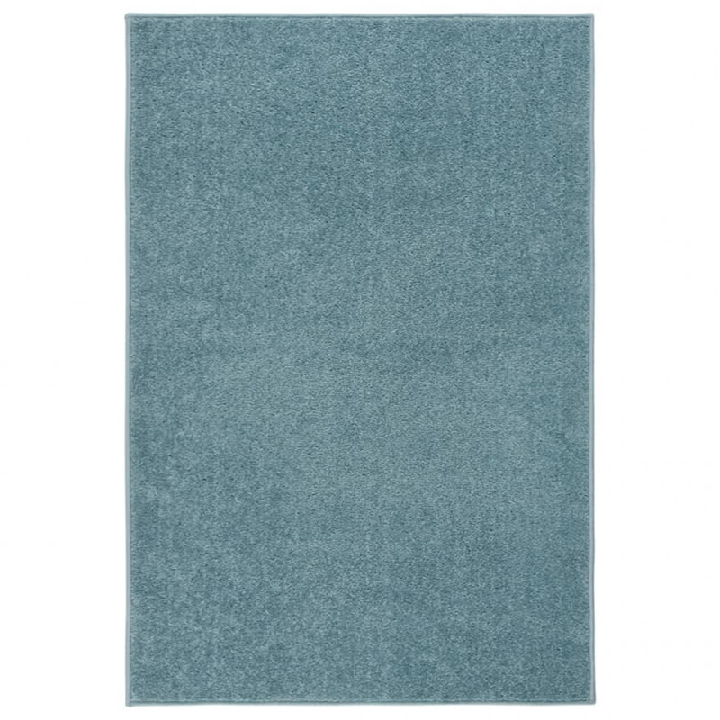 Dywan z krótkim runem, 200 x 290 cm, niebieski