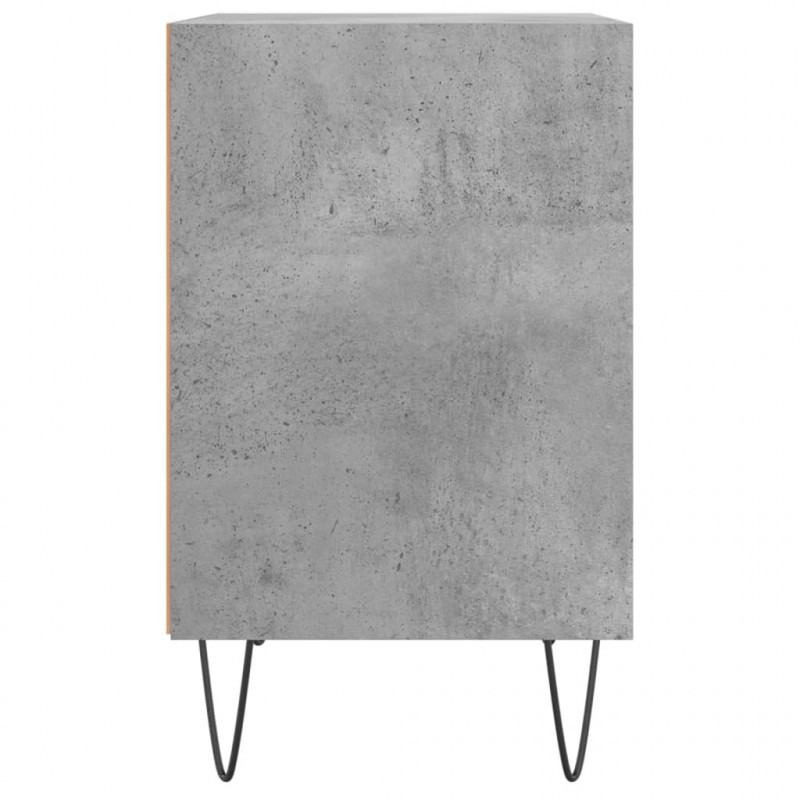 Szafka nocna, szarość betonu, 40x30x50 cm