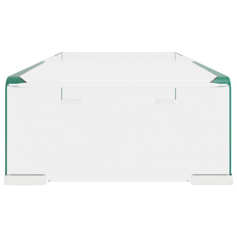 Podstawka pod monitor / telewizor szklana 60x25x11 cm