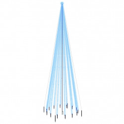 Choinka z kołkiem gruntowym, 1134 niebieskie LED, 800 cm