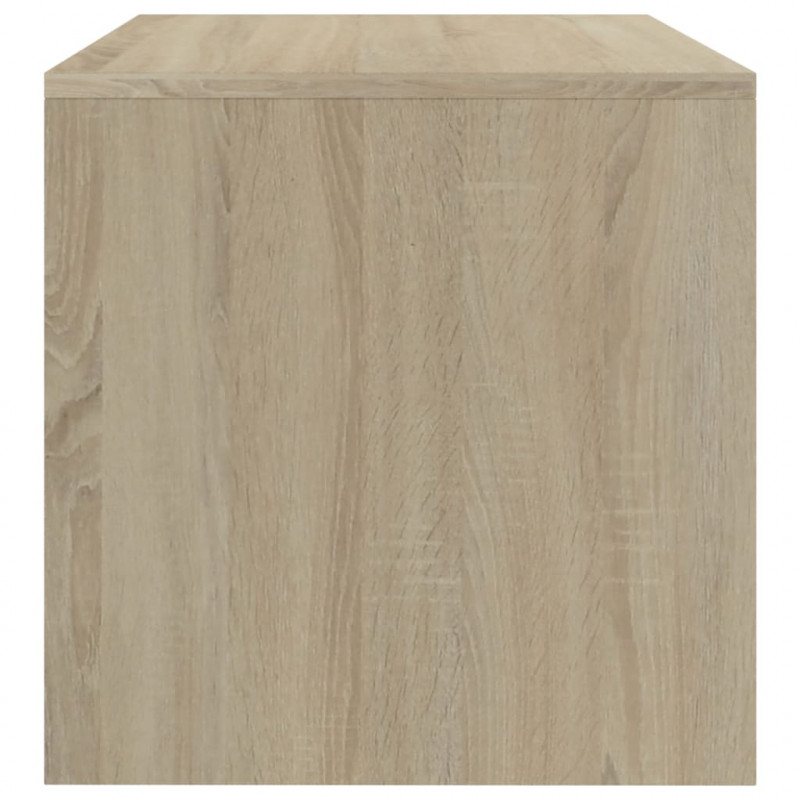 Szafka pod TV, dąb sonoma, 120x40x40cm, materiał drewnopochodny