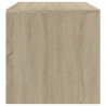 Szafka pod TV, dąb sonoma, 120x40x40cm, materiał drewnopochodny
