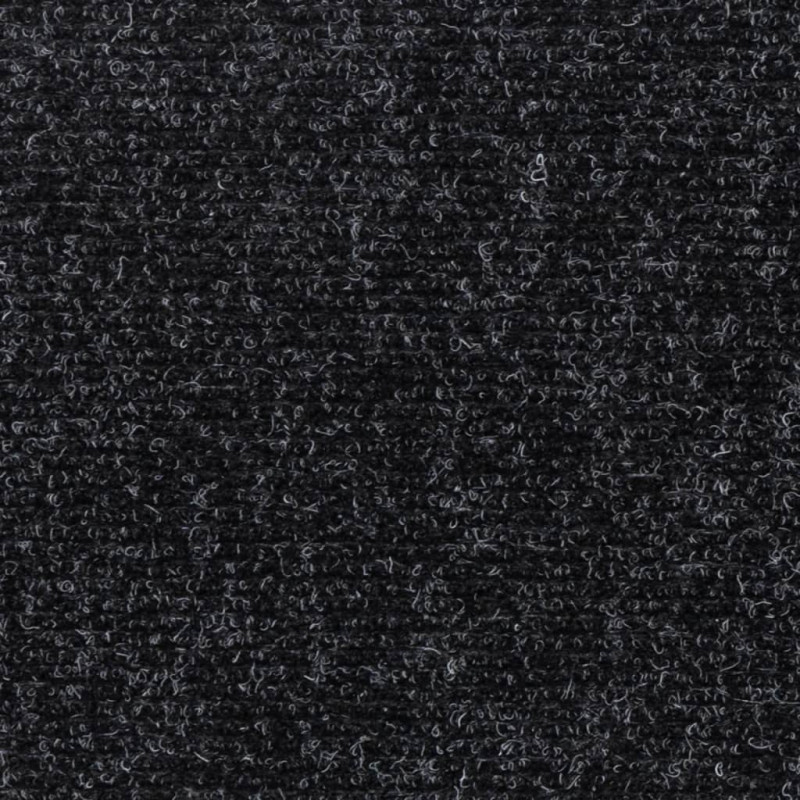 Samoprzylepne nakładki na schody, 15 szt., 76x20 cm, czarne