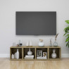 Szafki pod TV, 2 szt., dąb sonoma, 37x35x37 cm