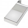 Lampy nad lustro, 2 szt., 2 W, zimne, białe światło