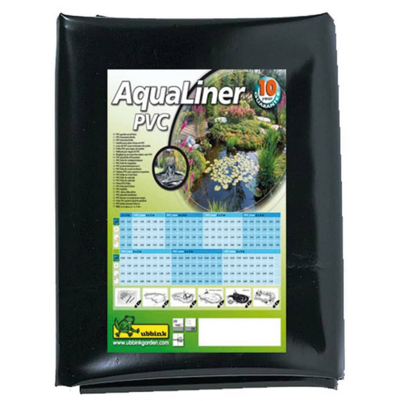 Ubbink Folia AquaLiner do oczka wodnego, 4 x 4 m, PVC, 0,5 mm, 1331167