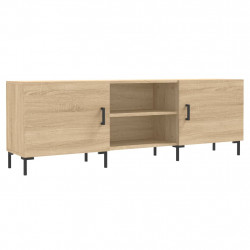Szafka TV, dąb sonoma, 150x30x50 cm, materiał drewnopochodny