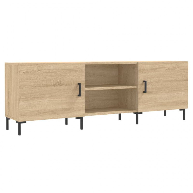 Szafka TV, dąb sonoma, 150x30x50 cm, materiał drewnopochodny