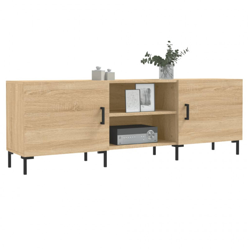 Szafka TV, dąb sonoma, 150x30x50 cm, materiał drewnopochodny