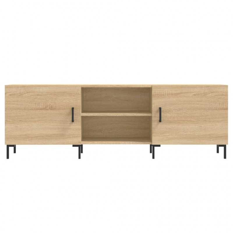 Szafka TV, dąb sonoma, 150x30x50 cm, materiał drewnopochodny
