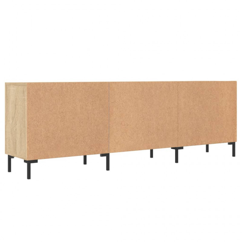 Szafka TV, dąb sonoma, 150x30x50 cm, materiał drewnopochodny