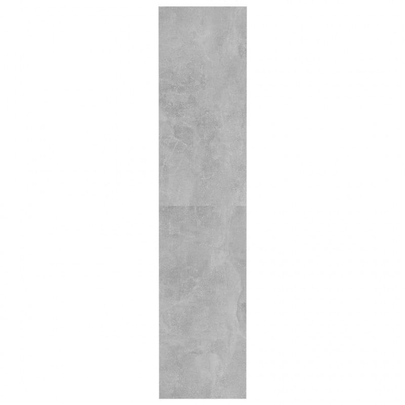 Regał na książki/przegroda, szarość betonu, 80x30x135 cm