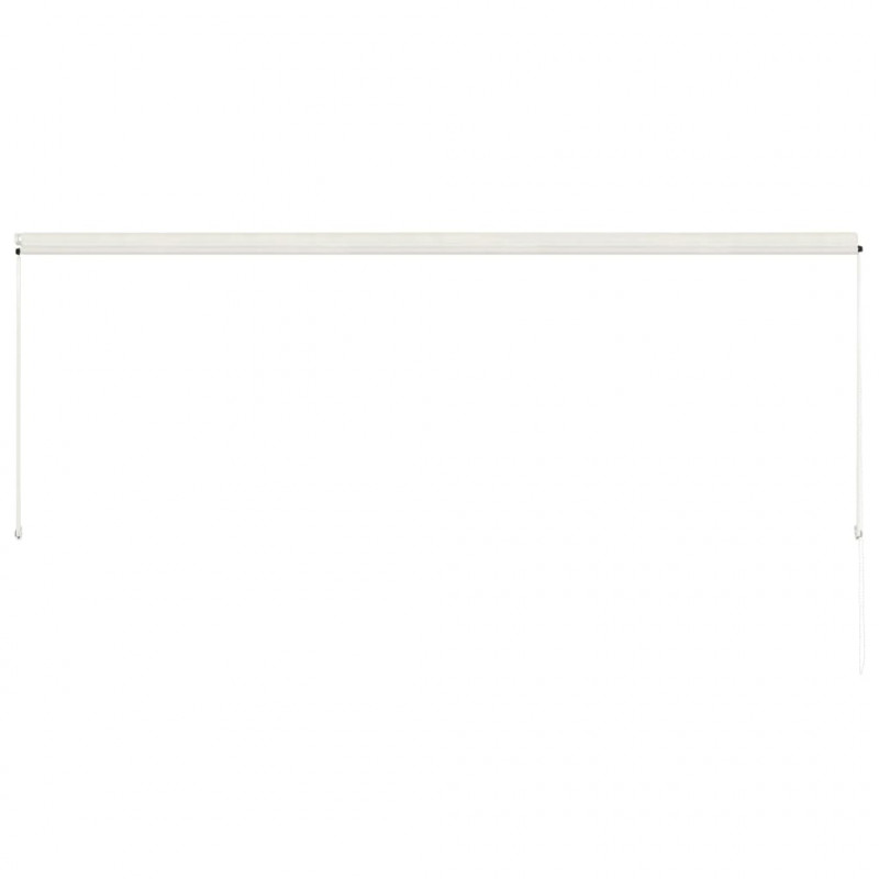 Markiza zwijana, 350 x 150 cm, kremowa