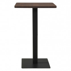 Stolik bistro, ciemny jesion, 78,5x78,5x107 cm