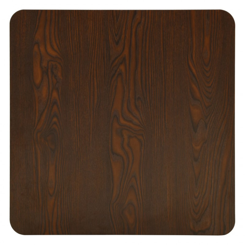 Stolik bistro, ciemny jesion, 78,5x78,5x107 cm