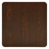 Stolik bistro, ciemny jesion, 78,5x78,5x107 cm