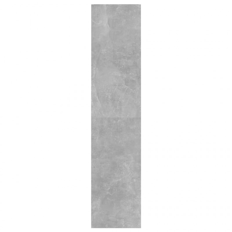 Regał na książki/przegroda, szarość betonu, 40x30x135 cm