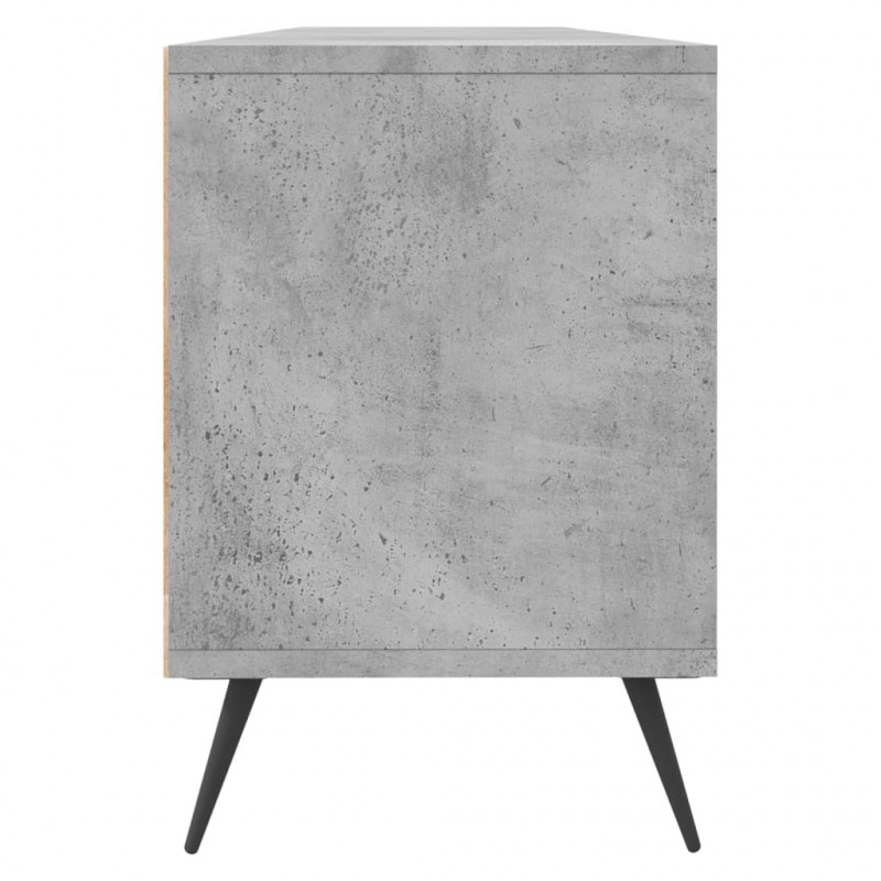 Szafka pod TV, szarość betonu, 150x30x44,5 cm