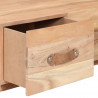 Stolik kawowy, 90x50x35, lite drewno z odzysku