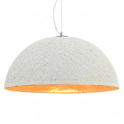 Lampa wisząca, biało-złota, Ø 50 cm, E27