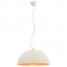 Lampa wisząca, biało-złota, Ø 50 cm, E27