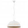 Lampa wisząca, biało-złota, Ø 50 cm, E27